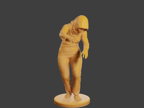Conflict Scene Figurine Print ESFP1 001 3D Print Model