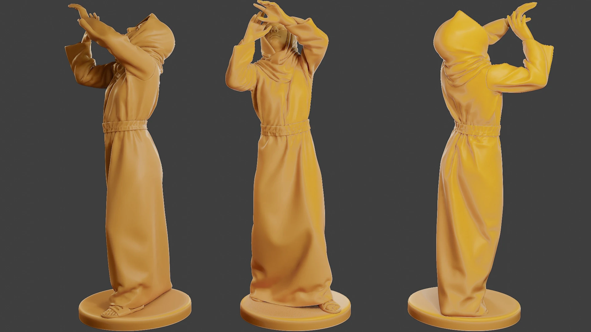 Conflict Scene Figurine Print ESFP1 002 3D Print Model .c4d .max .obj .3ds .fbx .stl .blend 