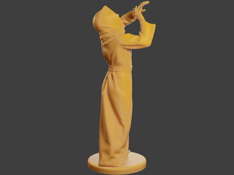 Conflict Scene Figurine Print ESFP1 002 3D Print Model