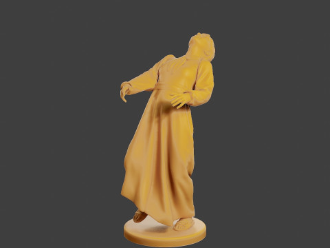 Conflict Scene Figurine Print ESFP1 003 3D Print Model