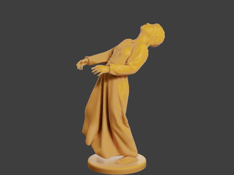 Conflict Scene Figurine Print ESFP1 003 3D Print Model