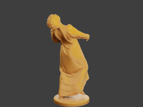 Conflict Scene Figurine Print ESFP1 003 3D Print Model
