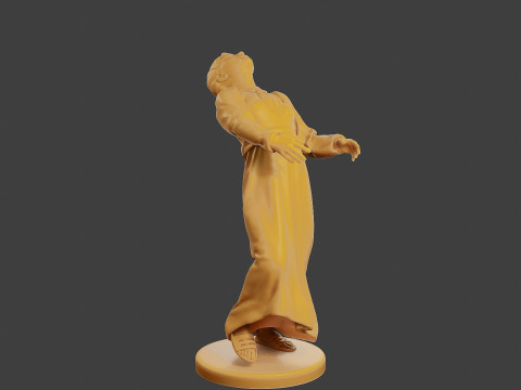 Conflict Scene Figurine Print ESFP1 003 3D Print Model