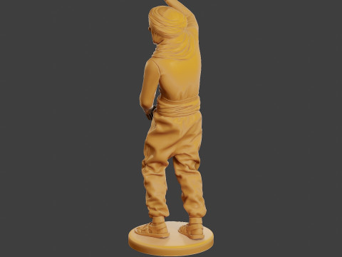 Conflict Scene Figurine Print ESFP1 004 Modello di stampa 3D