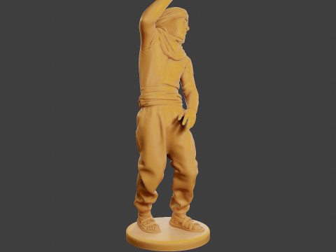 Conflict Scene Figurine Print ESFP1 004 Modello di stampa 3D