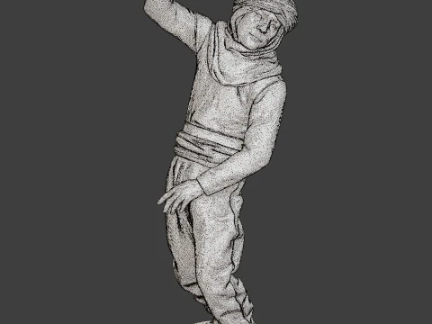 Conflict Scene Figurine Print ESFP1 004 3D Print Model