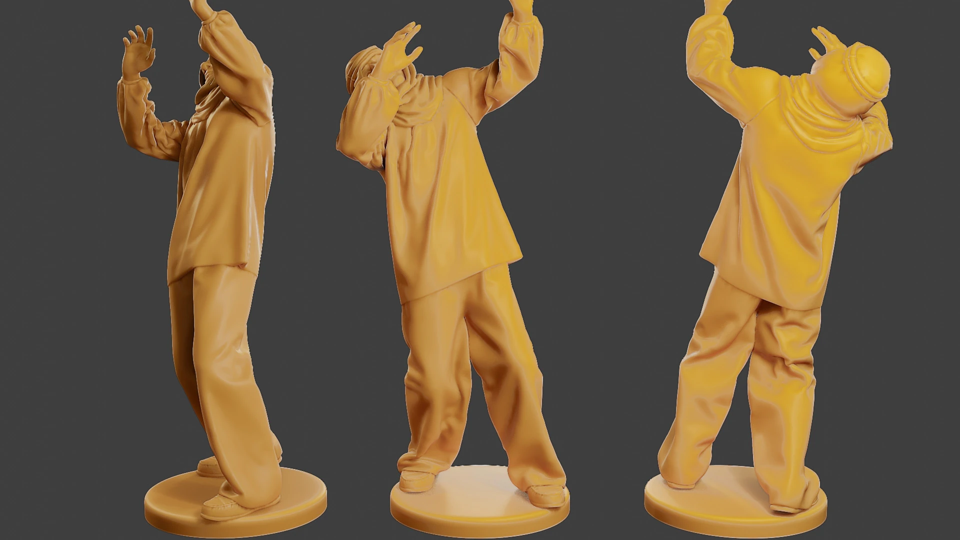 Conflict Scene Figurine Print ESFP1 005 3D Print Model .c4d .max .obj .3ds .fbx .stl .blend