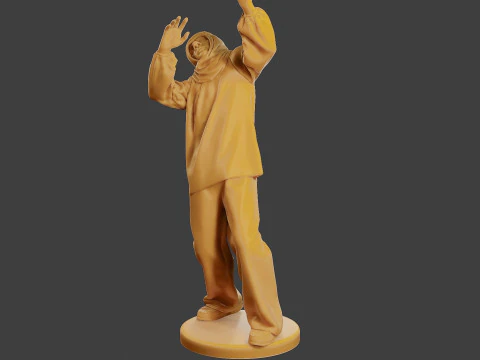 Conflict Scene Figurine Print ESFP1 005 3D Print Model