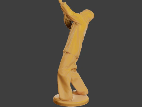 Conflict Scene Figurine Print ESFP1 005 3D Print Model