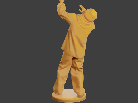 Conflict Scene Figurine Print ESFP1 005 3D Print Model