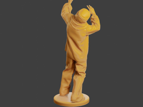 Conflict Scene Figurine Print ESFP1 005 Modelo de impresión 3D