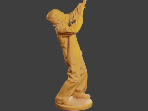 Conflict Scene Figurine Print ESFP1 005 3D Print Model