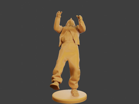 Conflict Scene Figurine Print ESFP1 006 Modello di stampa 3D