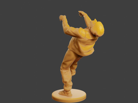Conflict Scene Figurine Print ESFP1 006 Modello di stampa 3D