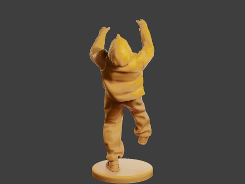 Conflict Scene Figurine Print ESFP1 006 Modello di stampa 3D