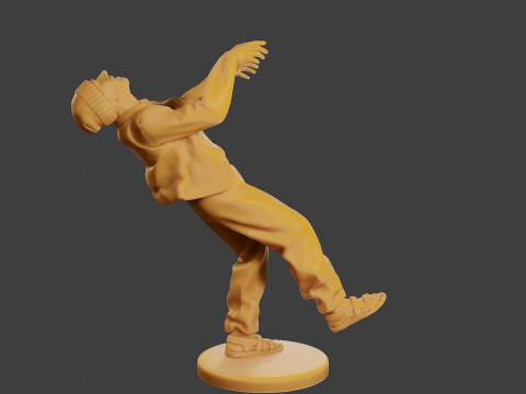 Conflict Scene Figurine Print ESFP1 006 Modello di stampa 3D