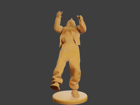 Conflict Scene Figurine Print ESFP1 006 Modello di stampa 3D