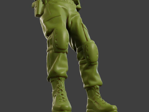 Conflict Scene Figurine Print ESFP1 007 3D Print Model