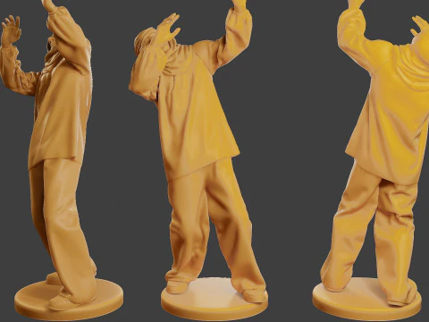 Konfliktszenen-Figurendruck ESFP1 Pack1 3D Druckmodell