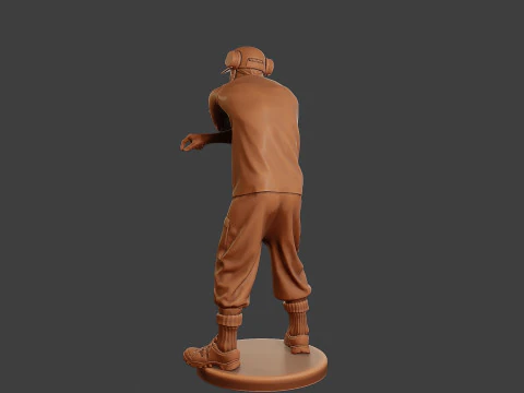 Мужской музыкальный диджей MMDJM 011 3D Принт Модель