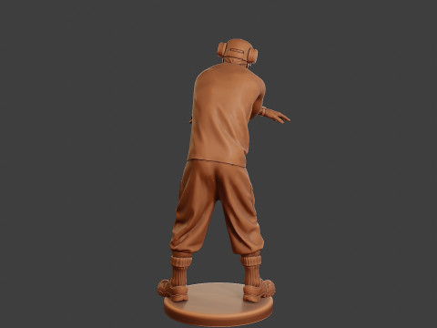 Male Music DJ MMDJM 011 3D Baskı Modeli