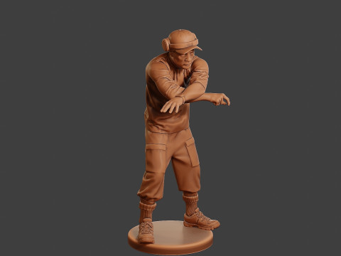 Male Music DJ MMDJM 011 3D Baskı Modeli