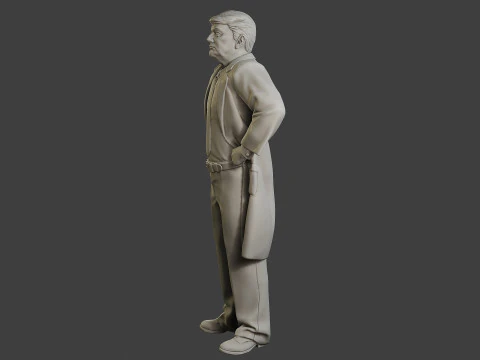 Donald Trump Stand 3D Print Model
