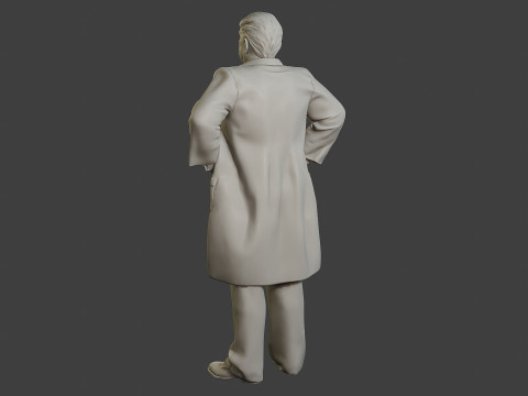 Donald Trump Stand Modelo de Impressão 3D