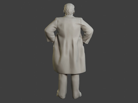 Donald Trump Stand Modelo de Impressão 3D