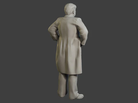 Donald Trump Stand 3D Print Model