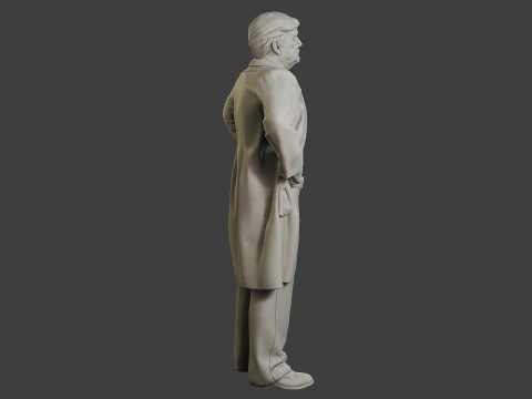 Donald Trump Stand 3D Print Model