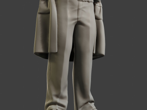 Donald Trump Stand Modelo de Impressão 3D