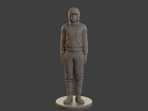1900 Antartic Sailor ANS1 001 3D Принт Модель
