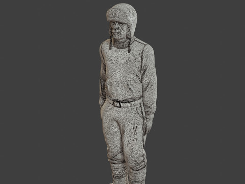 1900 Antartic Sailor ANS1 001 3D Принт Модель