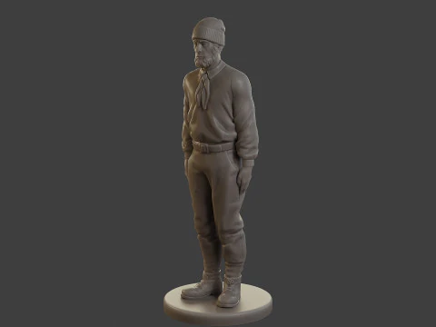 1900 Antartic Sailor ANS1 002 3D Print Model