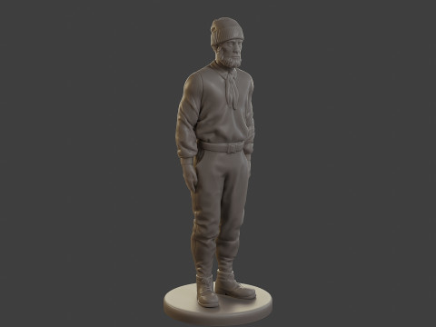 1900 Antartic Sailor ANS1 002 3D Принт Модель