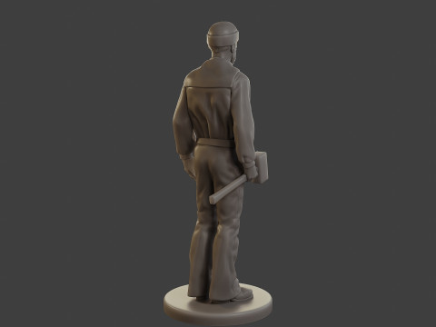 1900 Antartic Sailor ANS1 003 3D-Druckmodell