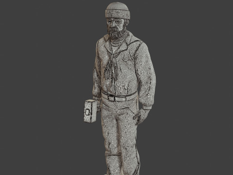 1900 Antartic Sailor ANS1 003 3D-Druckmodell