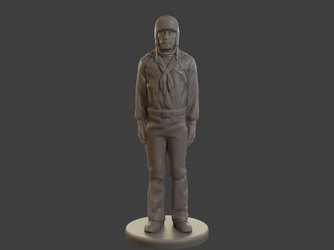 1900 Antartic Sailor ANS1 004 3D Print Model