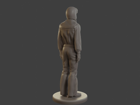 1900 Antartic Sailor ANS1 004 3D-Druckmodell