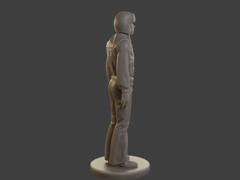 1900 Antartic Sailor ANS1 004 3D-Druckmodell