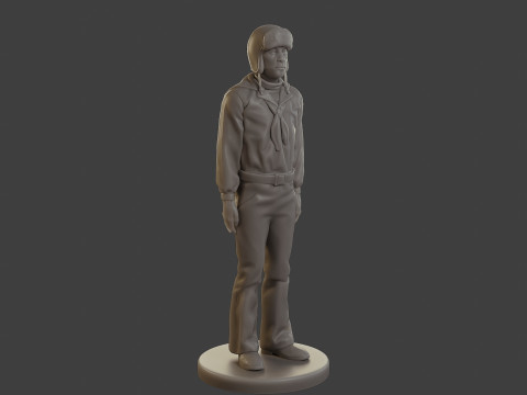 1900 Antartic Sailor ANS1 004 3D-Druckmodell