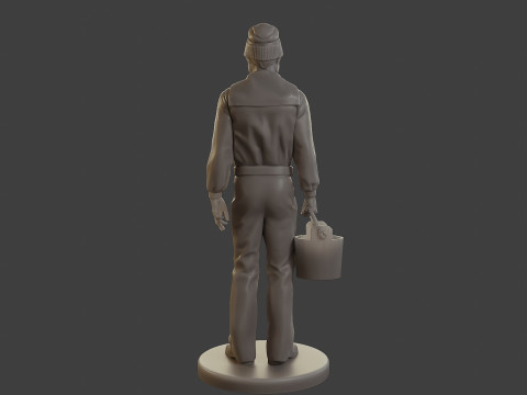1900 Antartic Sailor ANS1 005 Modelo de Impressão 3D