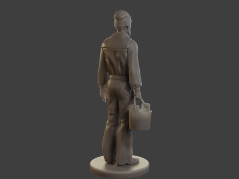 1900 Antartic Sailor ANS1 005 Modelo de Impressão 3D