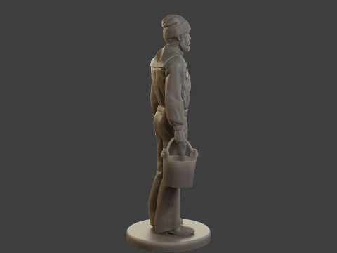 1900 Antartic Sailor ANS1 005 3D Print Model