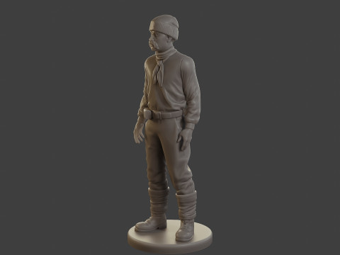 1900 Antartic Sailor ANS1 006 3D Принт Модель