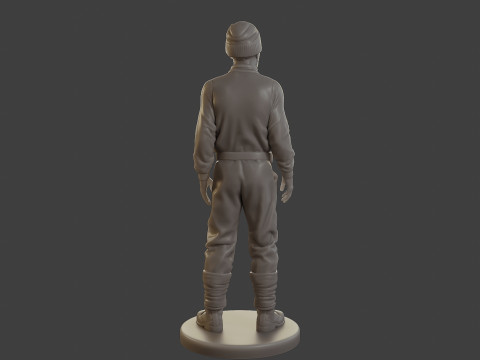 1900 Antartic Sailor ANS1 006 3D Принт Модель