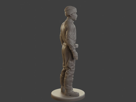 1900 Antartic Sailor ANS1 006 3D Принт Модель