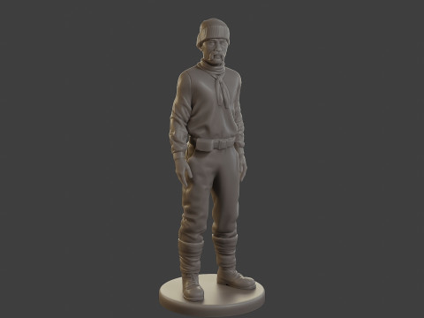 1900 Antartic Sailor ANS1 006 3D Принт Модель