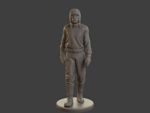 1900 Antartic Sailor ANS1 007 3D Print Model